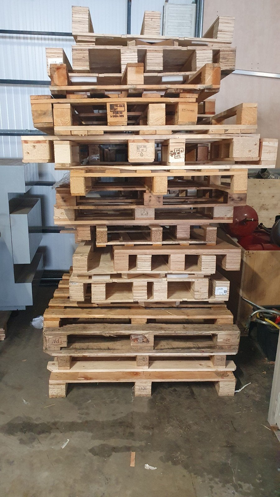 pallets gratis, Ophalen, Overige houtsoorten, Minder dan 200 cm, Pallet