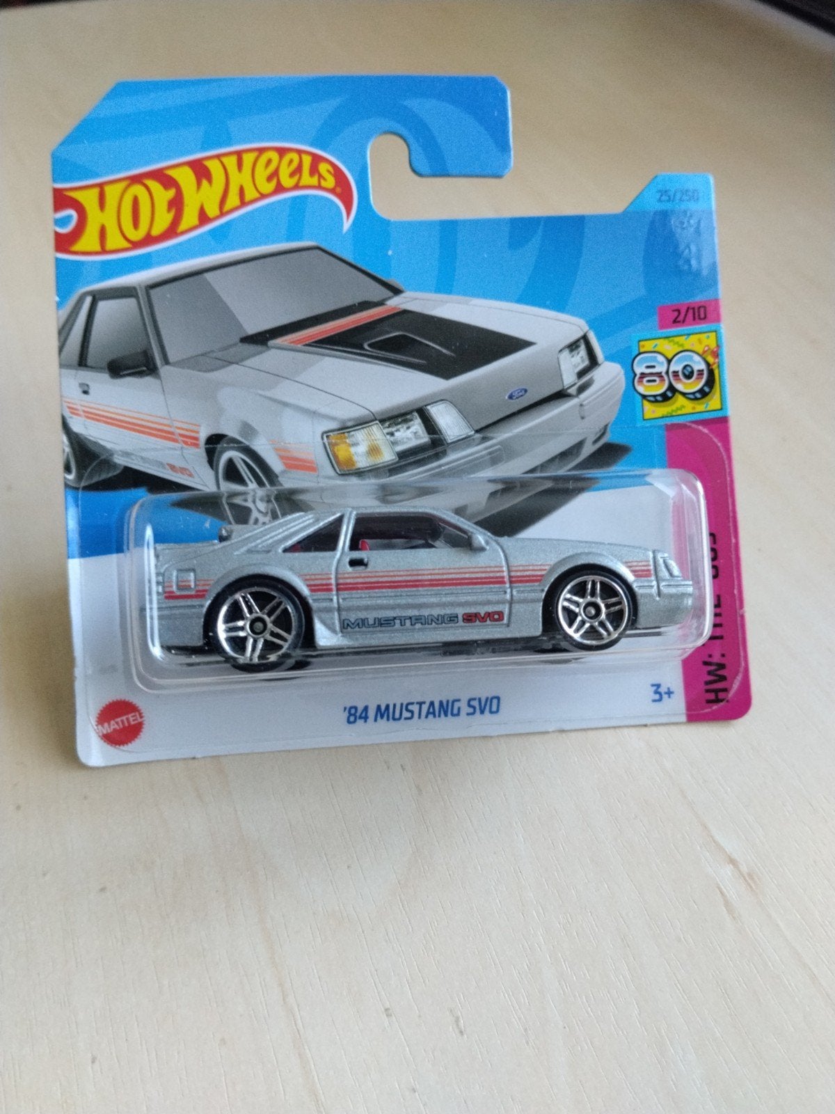 Hotwheels '84 Mustang svo hot wheels, Ophalen of Verzenden, Nieuw, Auto