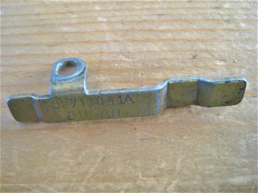 DUCATI Plaatje Houder Monster SS 600 82711041A, Motoren, Ophalen of Verzenden