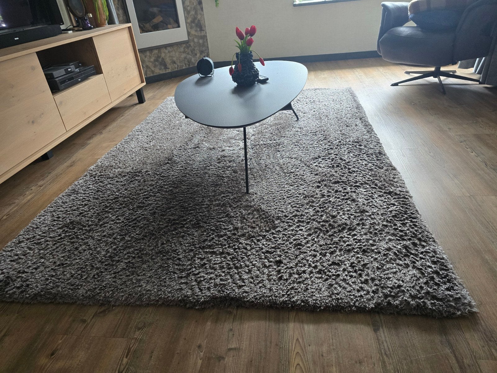 Hoogpolig carpet 160 x 230 cm, Huis en Inrichting, Stoffering | Tapijten en Kleden, Ophalen, 150 tot 200 cm, 200 cm of meer, Zo goed als nieuw