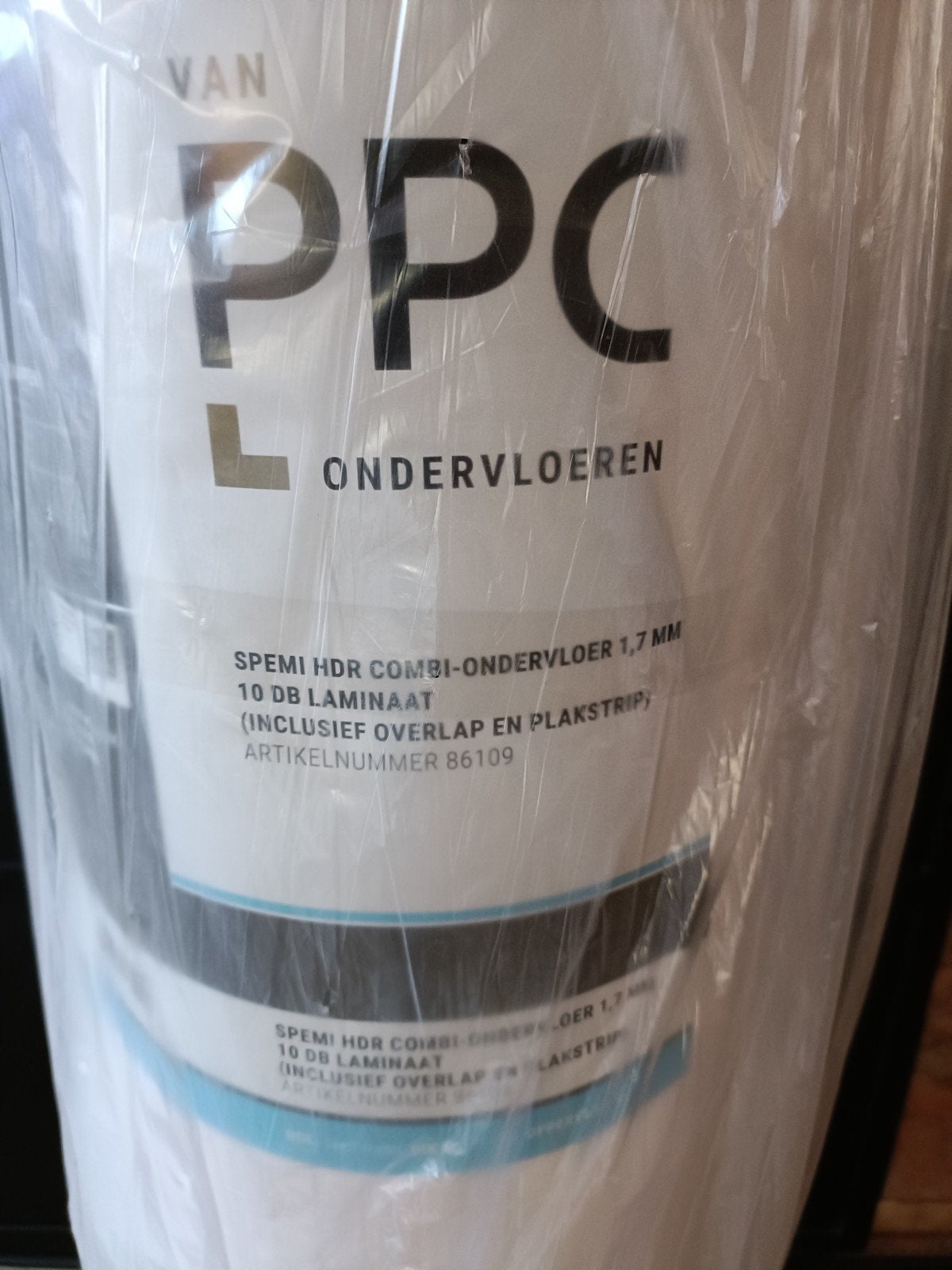 PPC Spemi HDR Combi-ondervloer 1.7mm - 10 dB Laminaat, Ophalen, Overige materialen, 30 cm of meer, 50 tot 150 cm
