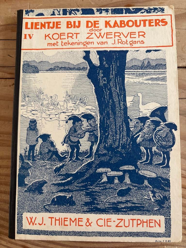 Lientje bij de Kabouters IV - Koert Zwerver (1948), Antiek en Kunst, Ophalen of Verzenden