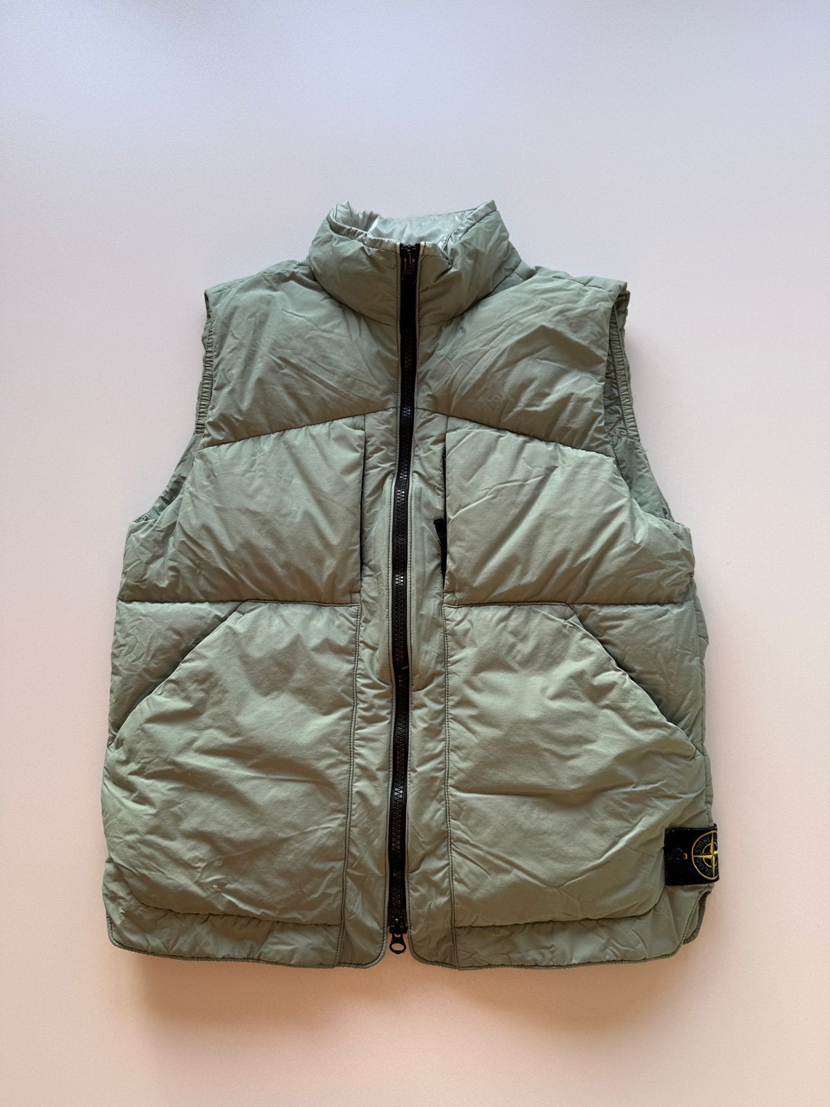 Stone Island Bodywarmer m, Ophalen of Verzenden, Zo goed als nieuw, Maat 48/50 (M), Groen