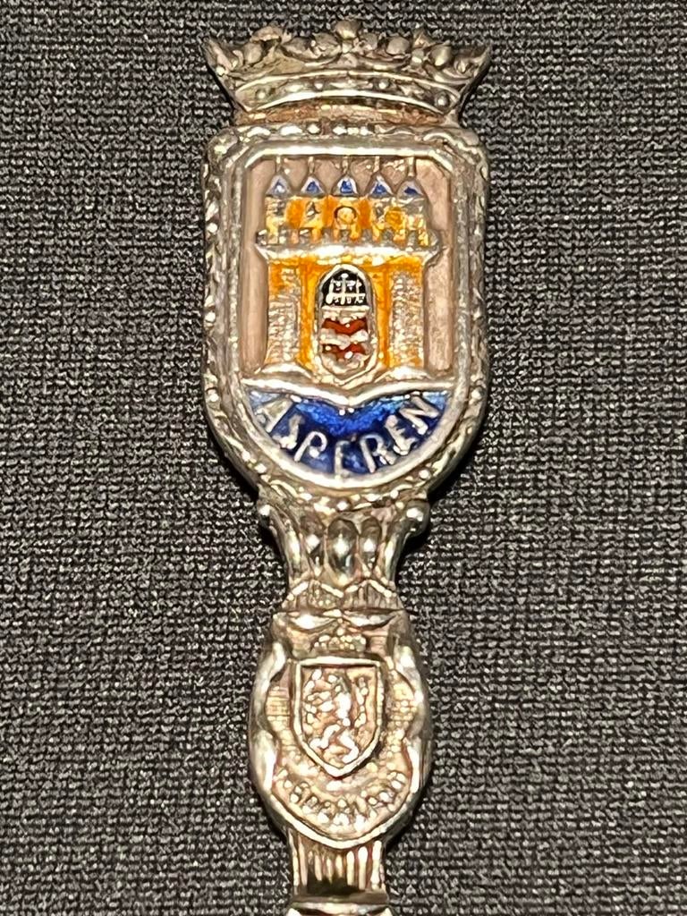 Vintage lepeltje Asperen., Ophalen of Verzenden