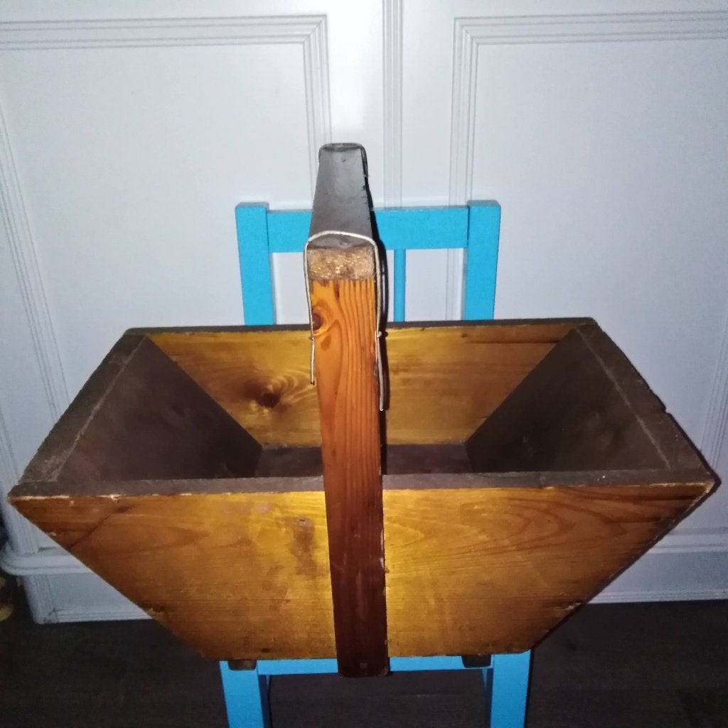 Houten oude aardappelkist, Huis en Inrichting, Ophalen, 50 – 75, Minder dan 50 cm, Gebruikt