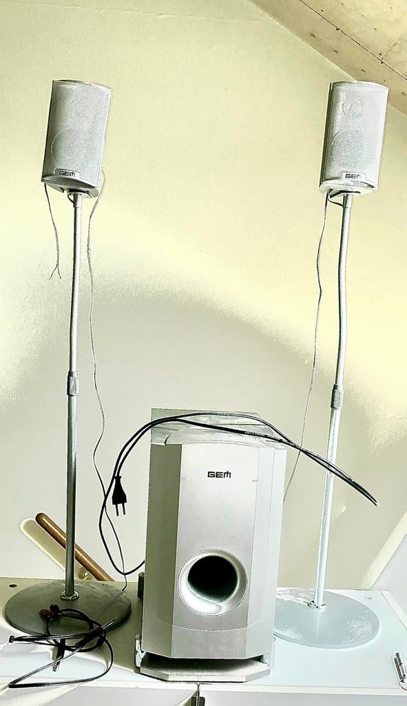 Kleine stereo installatie van merk Gem, Overige merken, Soundbar, Ophalen of Verzenden, Zo goed als nieuw