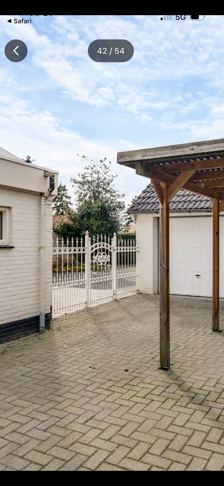 Hekwerk + poortje, Tuin en Terras, Tuinhekken en Hekwerk, Ophalen, Zo goed als nieuw, IJzer, Sierhekwerk