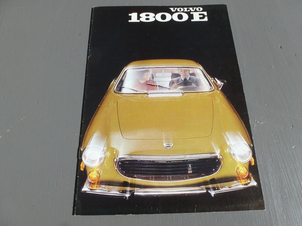Volvo P1800 folder 1969, Ophalen of Verzenden, Zo goed als nieuw, Overige merken