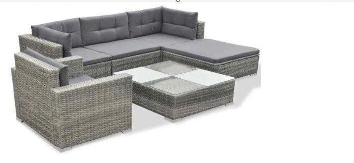 Gezocht vidaXL 6-delige Loungeset, Tuin en Terras, Tuinsets en Loungesets, Ophalen
