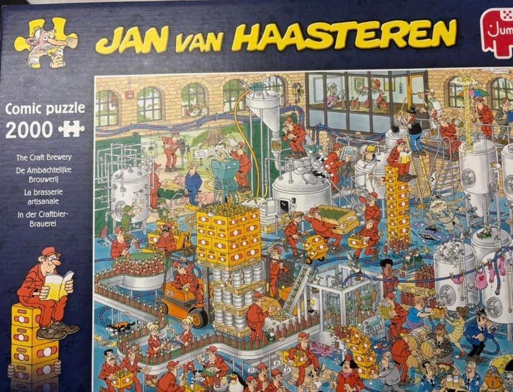 Jan van Haasteren Puzzels, Ophalen of Verzenden, Meer dan 1500 stukjes, Gebruikt, Legpuzzel