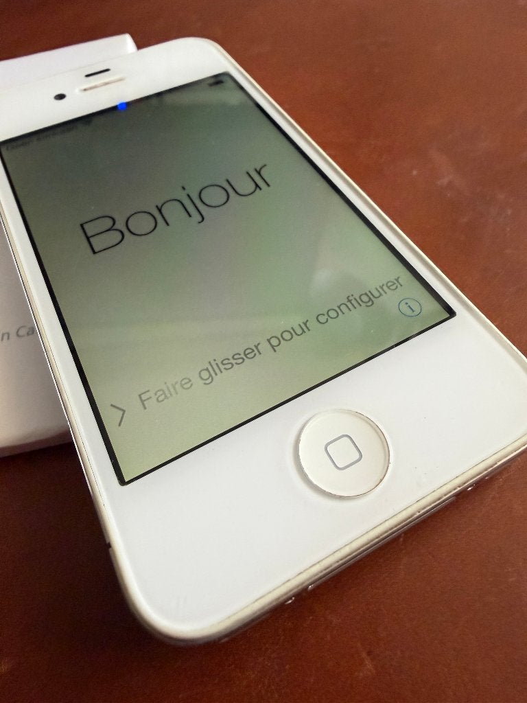 iPhone 4, Telecommunicatie, Gebruikt, 16 GB, Wit, Ophalen of Verzenden