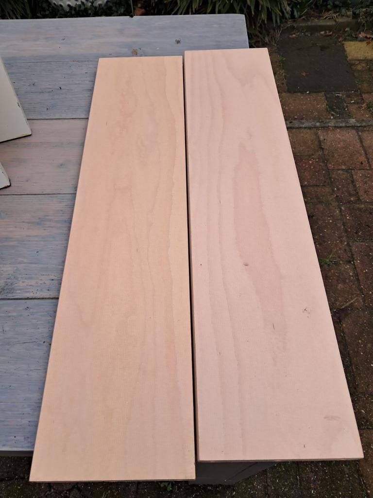 Auping Auronde Bed Planken Vandaag TEAB, Ophalen, Gebruikt, Eenpersoons, 90 cm