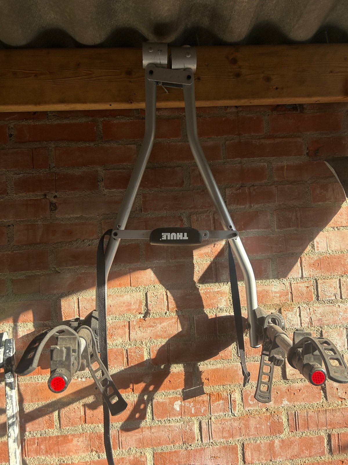 Thule fietsendrager voor 2 fietsen, Ophalen, 2 fietsen, Gebruikt, Achterklepdrager