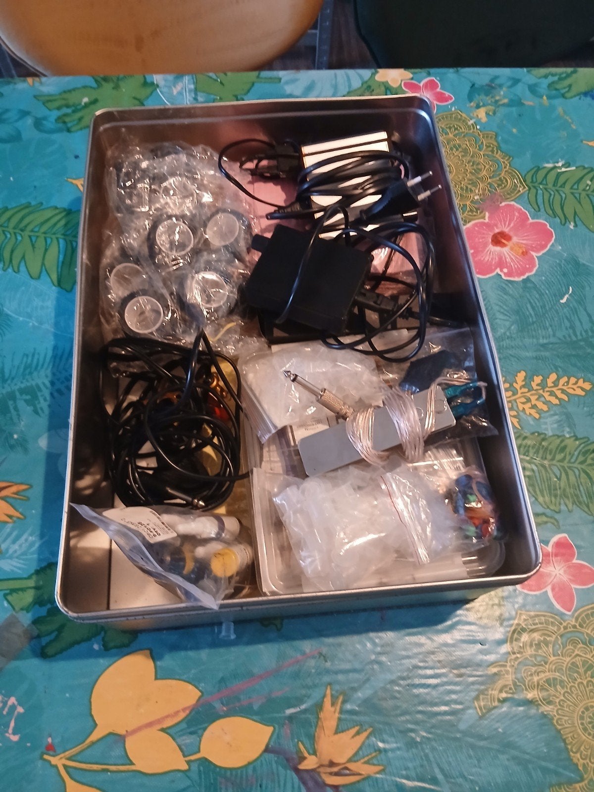 Complete Tattoo Set: Machines, Inkt & Accessoires, Ophalen of Verzenden, Gebruikt