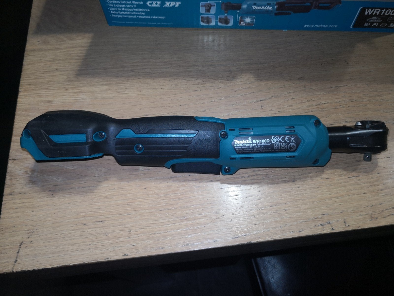 Makita WR100DZ Accu Ratelsleutel 12V Max CXT (Body), Ophalen of Verzenden, Nieuw