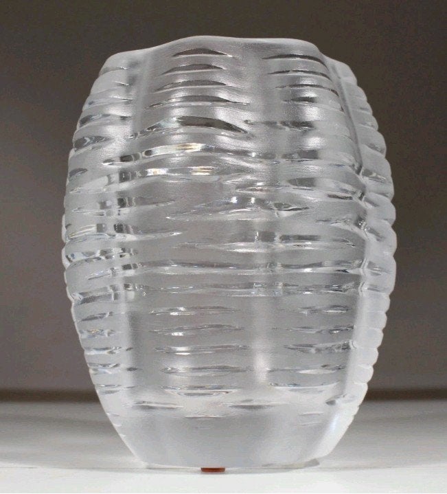 Lalique Iseran vaas XXL, Ophalen of Verzenden