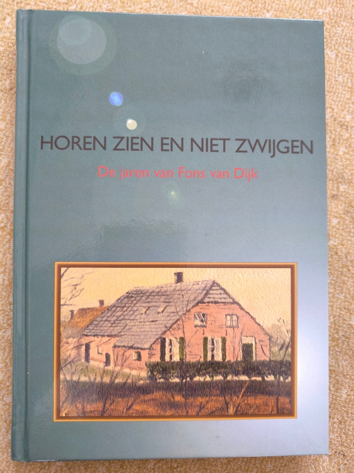 Horen Zien en Niet Zwijgen - De jaren van Fons van Dijk, Boeken, Ophalen, Zo goed als nieuw, Fons van Dijk