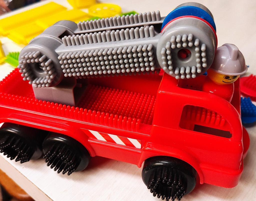 BRANDWEER building set Fun Bricks 6226 43 delen NOPPER, Ophalen of Verzenden, Zo goed als nieuw