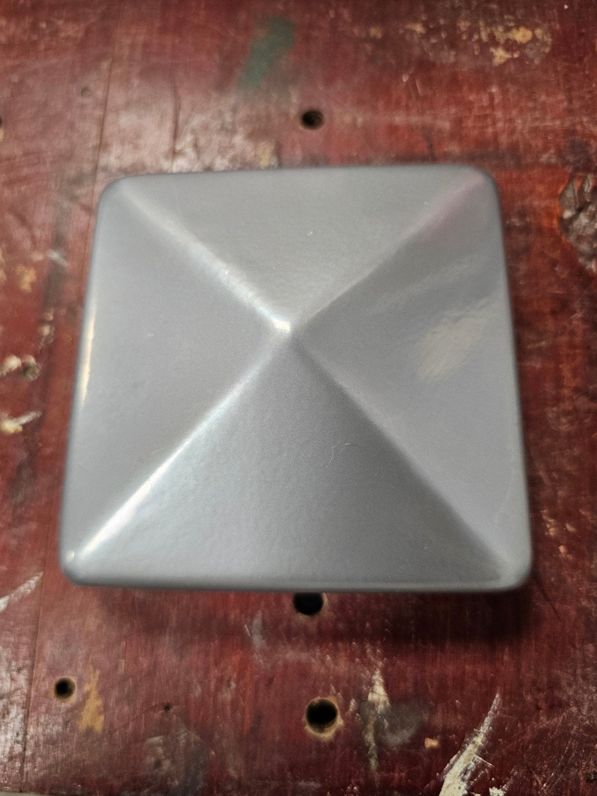 Hekwerk paalmuts aluminium  - Nieuw, Ophalen, Nieuw, Aluminium, Overige typen