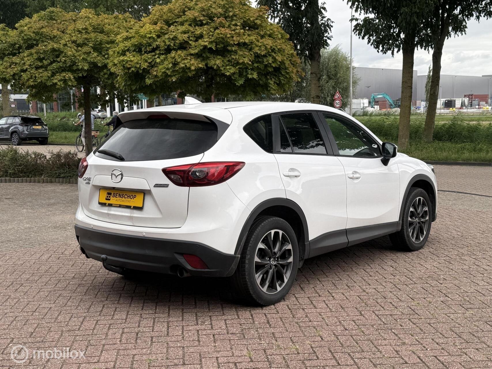 Mazda CX-5 2.5 SkyActiv-G 192 GT-M 4WD Navi Camera Leer Bose, Auto's, Automaat, Zwart, Bedrijf, SUV of Terreinwagen
