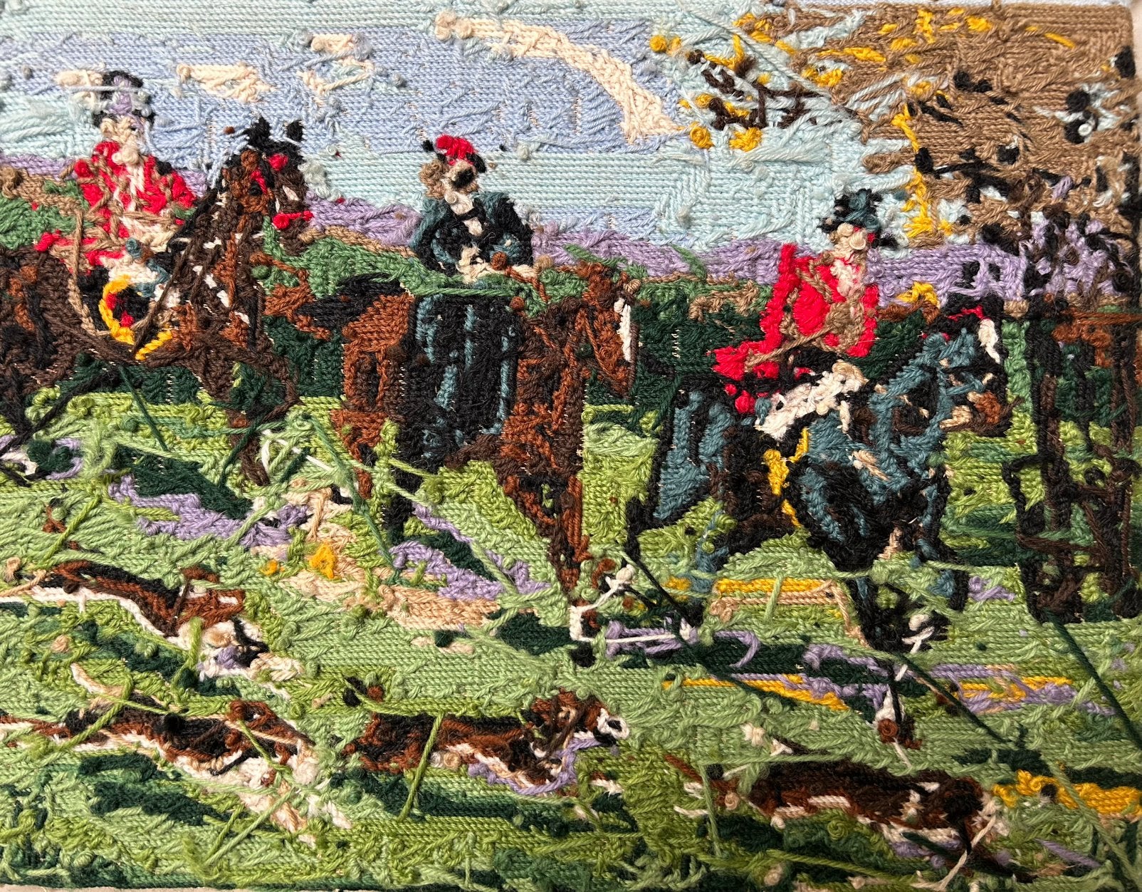 Rob Scholte - Omgekeerd Borduurwerk (2005), Antiek en Kunst, Ophalen of Verzenden