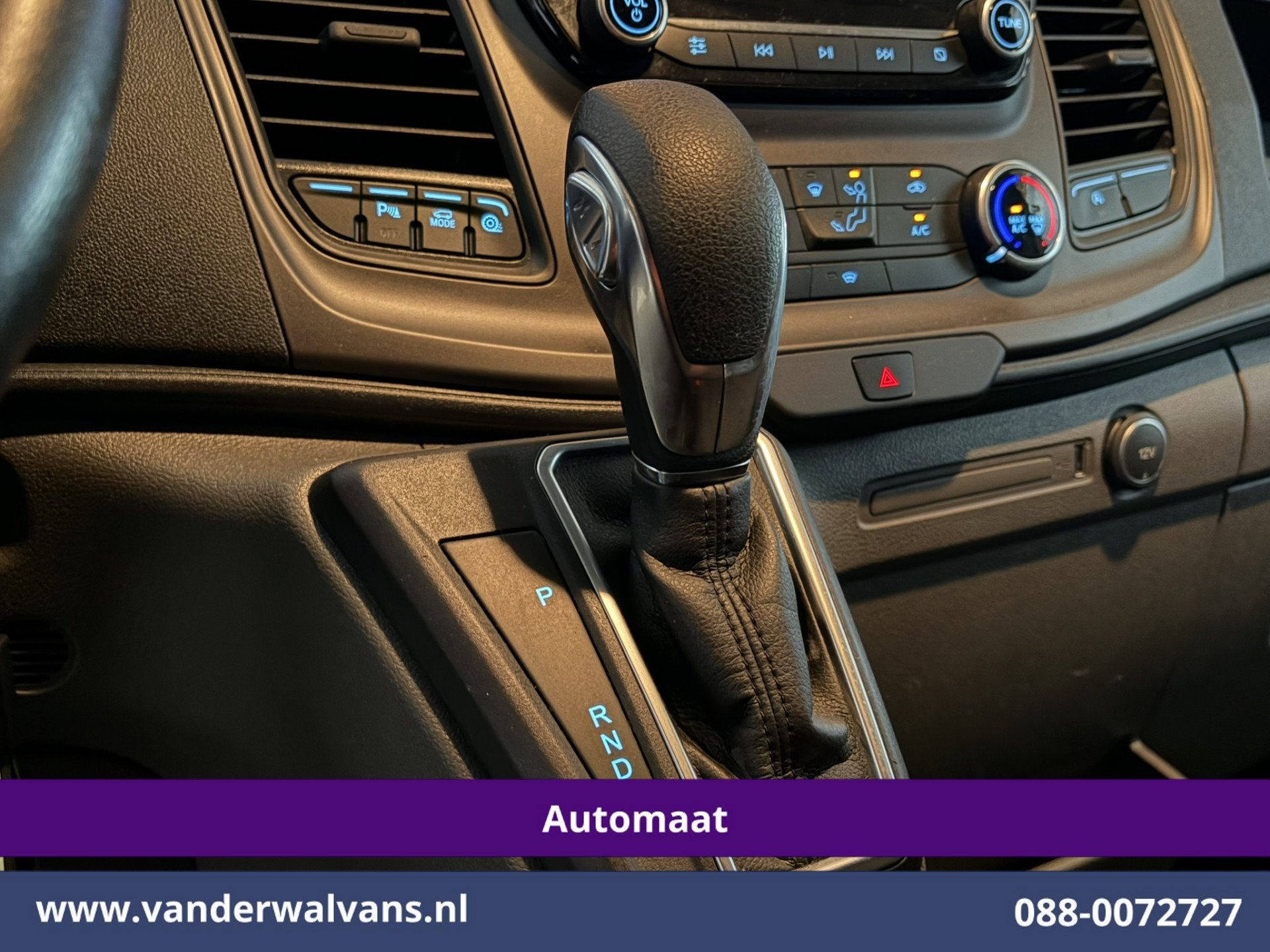 Ford Transit 2.0 TDCI 131pk Automaat L2H2 Euro6 Airco | Came, Dealer onderhouden, 4 cilinders, 2027 kg, Wit