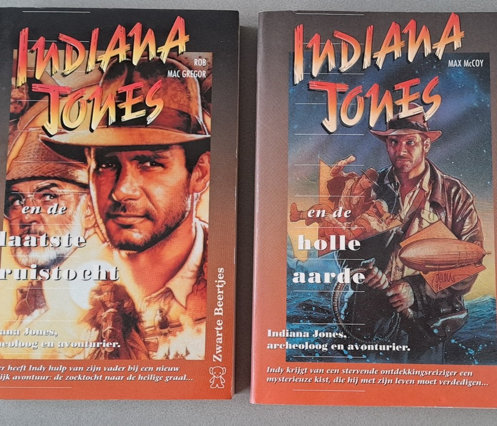 Complete 22‑delige Indiana Jones‑serie – €35, Boeken, Ophalen of Verzenden, Zo goed als nieuw, Diverse auteurs