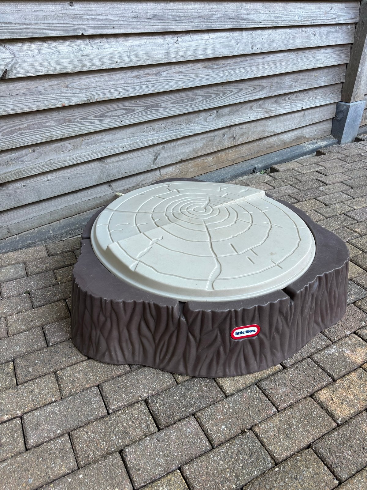 Little Tikes Zandbak Boomstronk met Deksel, Kinderen en Baby's, Ophalen, Gebruikt