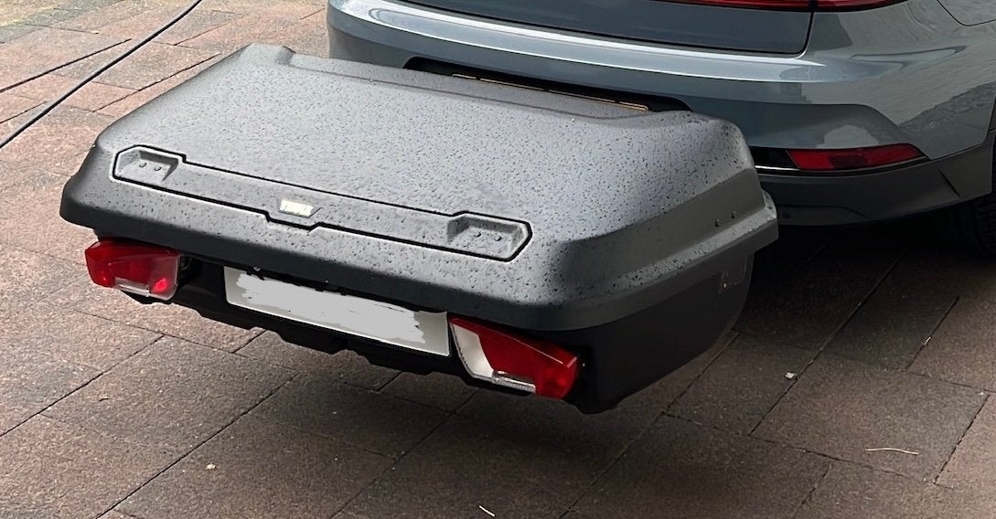 Thule Arcos M trekhaakkoffer (te huur), Auto diversen, Dakkoffers, Ophalen, Zo goed als nieuw