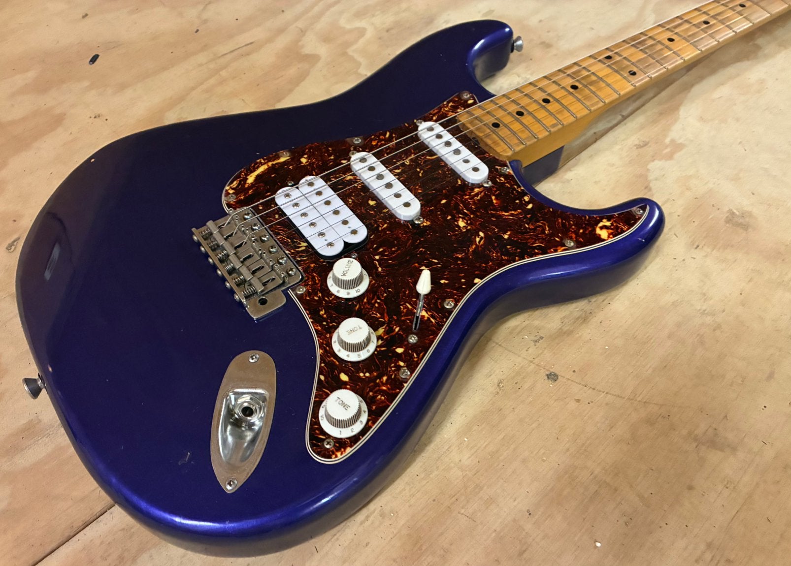 DutchRelics Stratocaster gitaar, Ophalen of Verzenden, Zo goed als nieuw, Solid body, Overige merken