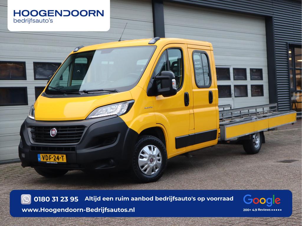Fiat Ducato 2.3 MultiJet 141pk Euro 6 DC 6 Pers. - Navi - Cr, Stof, Gebruikt, Euro 6, 2325 kg
