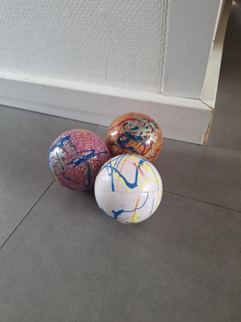 Hocketballen, Sport en Fitness, Hockey, Ophalen of Verzenden, Gebruikt, Bal