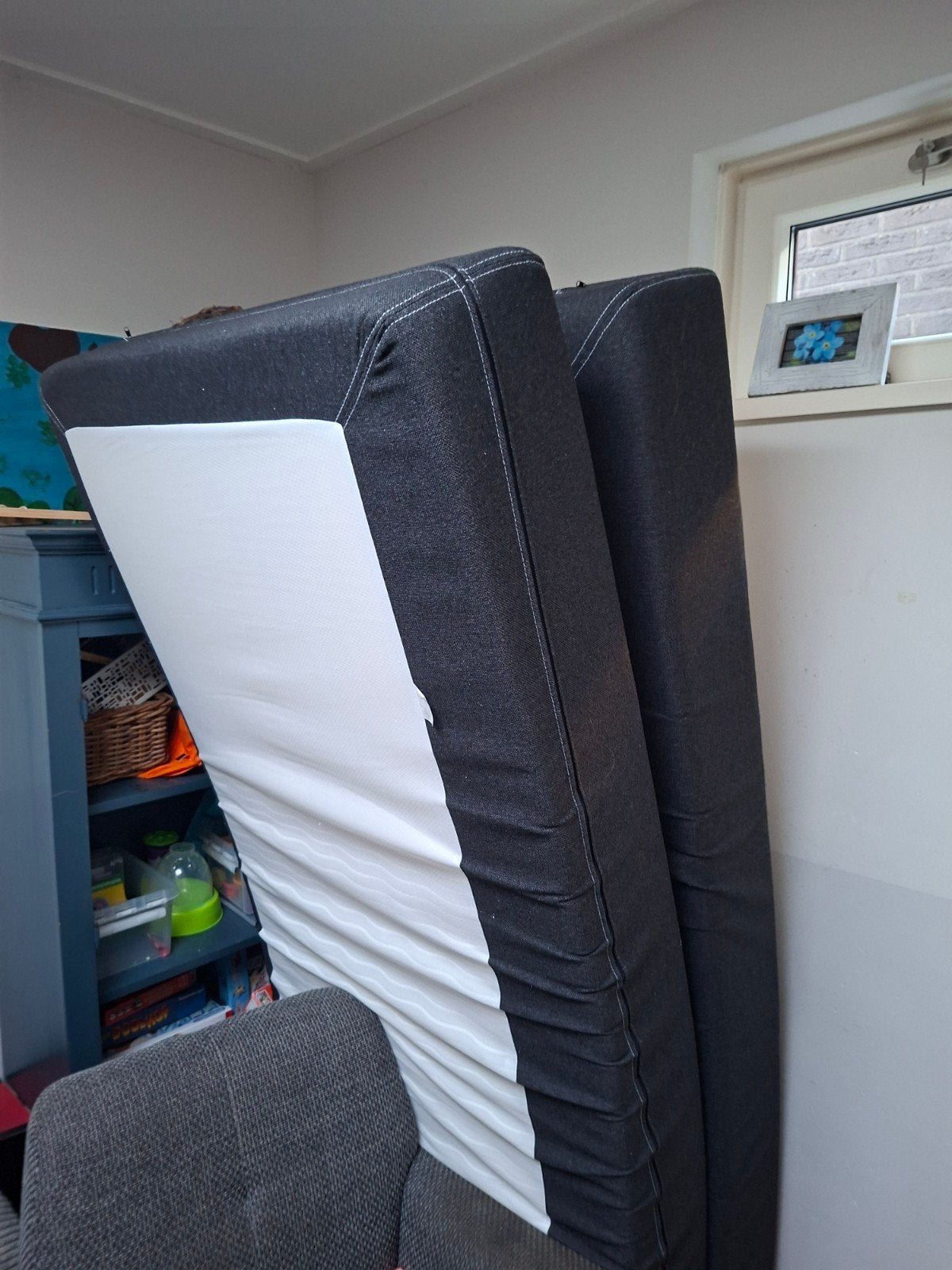 Boxspring matrassen 90x200 cm - Zo goed als nieuw, 90 cm, Eenpersoons, Ophalen of Verzenden, Zo goed als nieuw