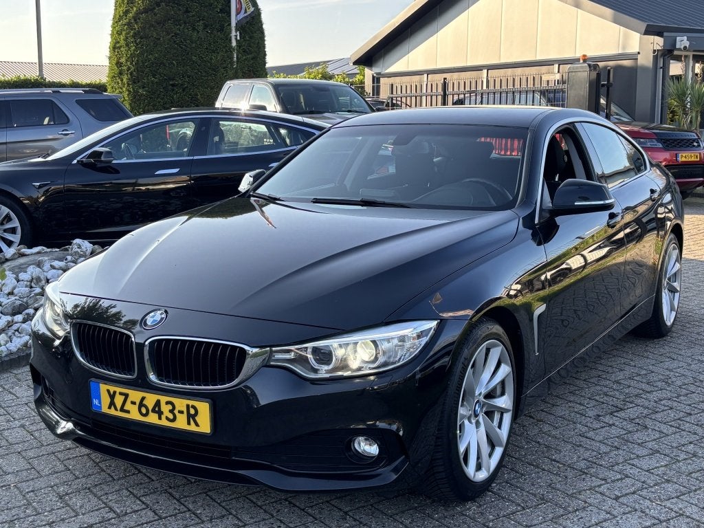 Bmw 4-serie Gran Coupé 420D Automaat 2017 Zwart Trekhaak 11, Auto's, Automaat, 745 kg, Euro 6, 4 cilinders