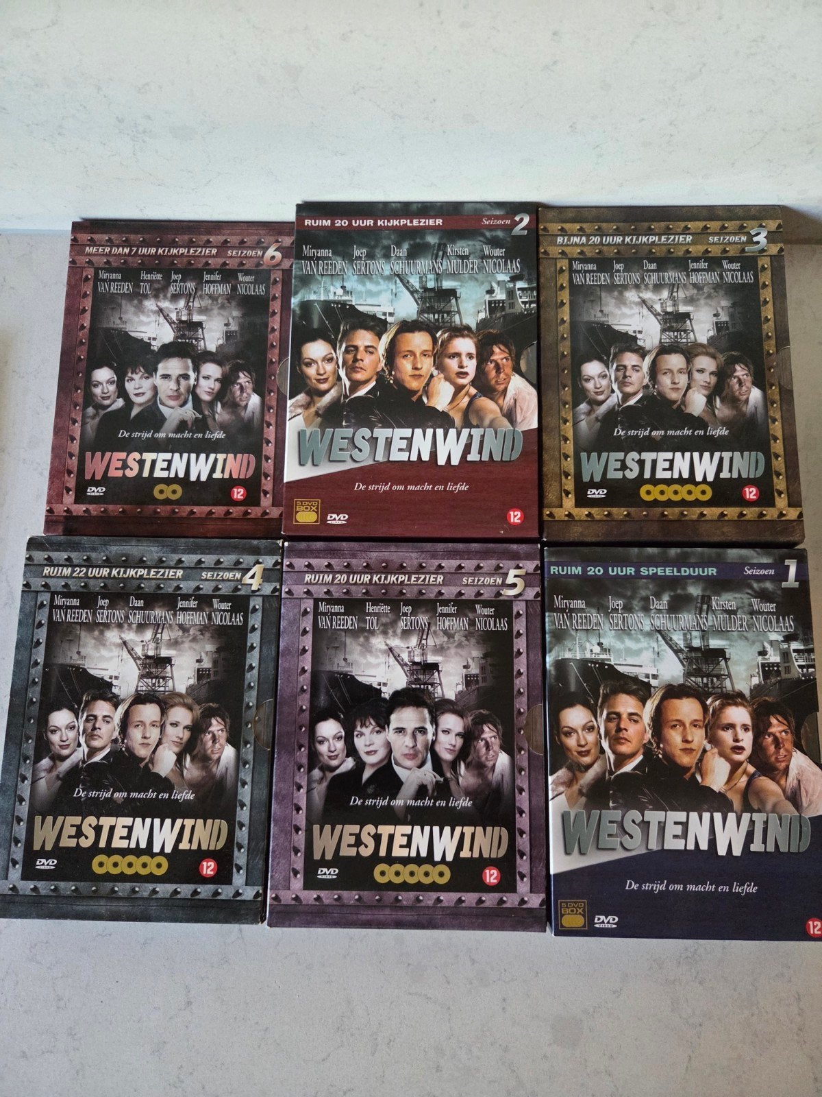 Westenwind - Complete serie seizoen 1 tm 6, Cd's en Dvd's, Dvd's | Tv en Series, Alle leeftijden, Ophalen of Verzenden, Zo goed als nieuw