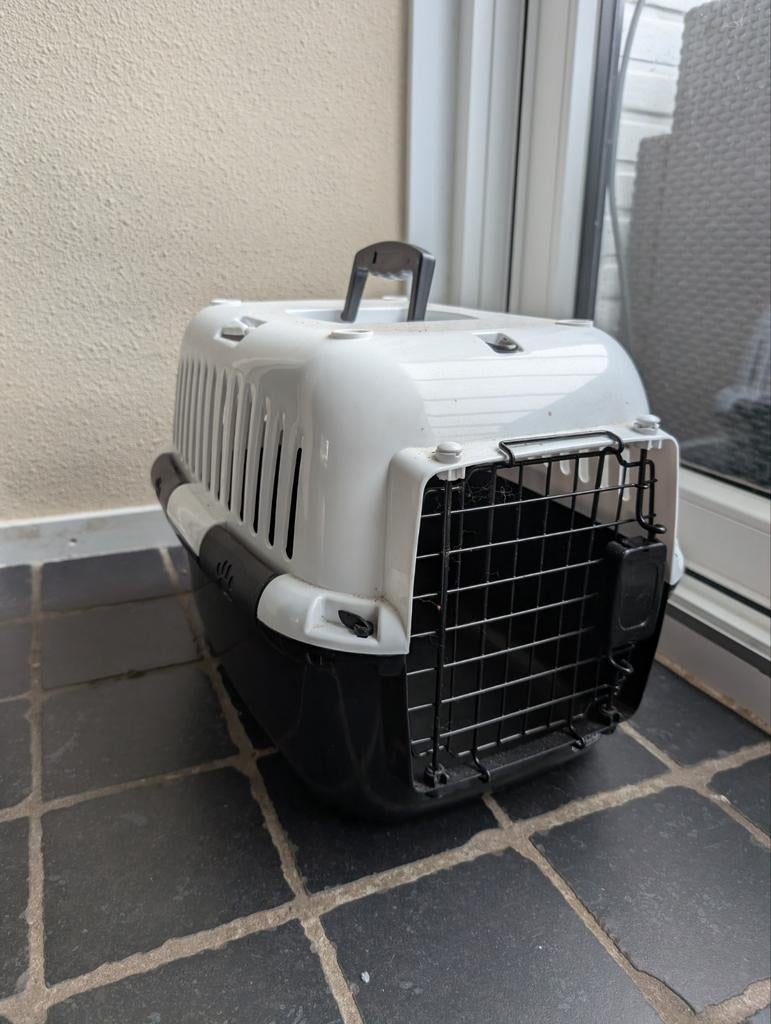 Reismand konijn cavia kat, Minder dan 75 cm, Zo goed als nieuw, Reiskooi of Transportbox, Konijn