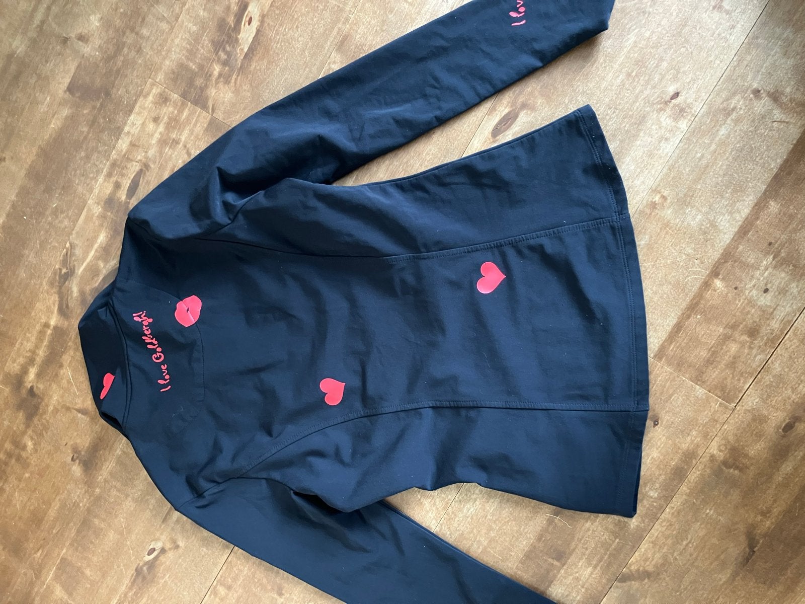Goldbergh skipully met rits en hartjes - Maat M, Kleding | Dames, Wintersportkleding, Ophalen of Verzenden, Gedragen, Maat 38/40 (M)