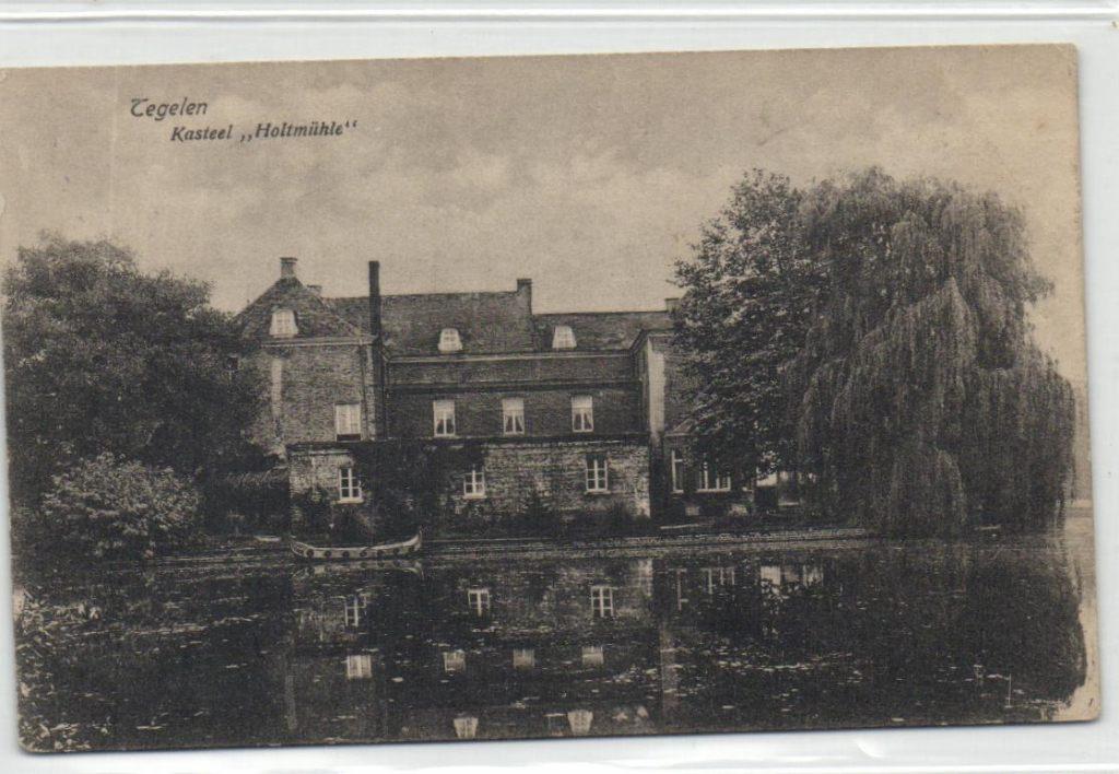 x6089 tegelen kasteel holtmuhle  uitg. bongaerts, Verzenden, Voor 1920, Limburg