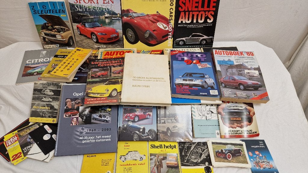 Volle doos autoboeken, Boeken, Ophalen of Verzenden, Zo goed als nieuw, Overige merken
