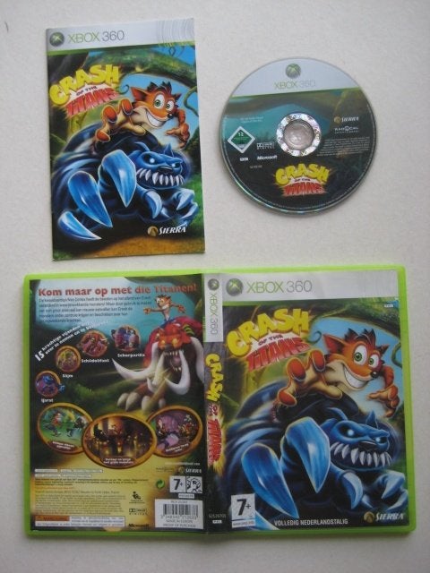Crash Bandicoot Xbox 360, Spelcomputers en Games, 1 speler, Ophalen of Verzenden, Zo goed als nieuw, Platform