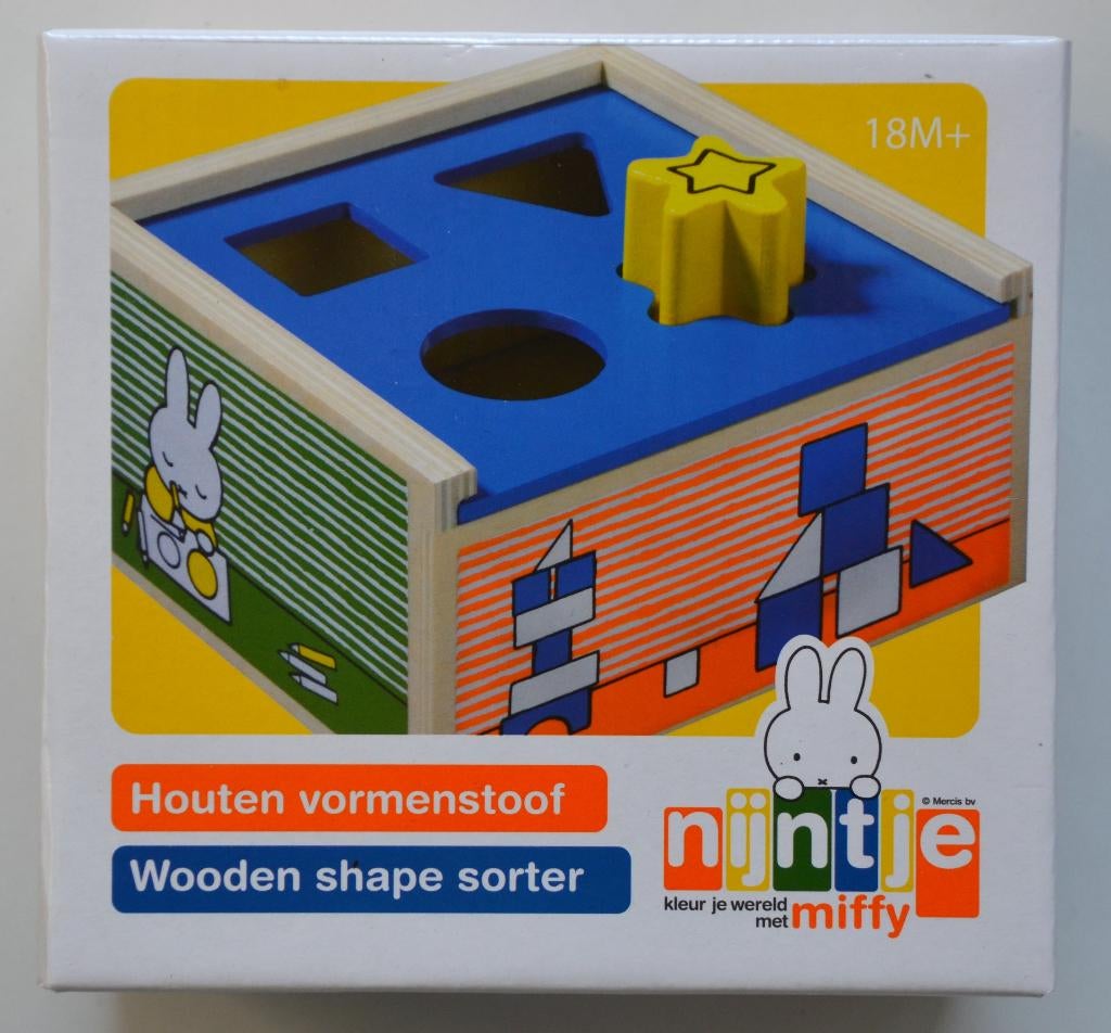 Nieuw Houten Vormen stoof Nijntje Miffy 18 maanden, Kinderen en Baby's, Ophalen of Verzenden, Nieuw, Overige typen