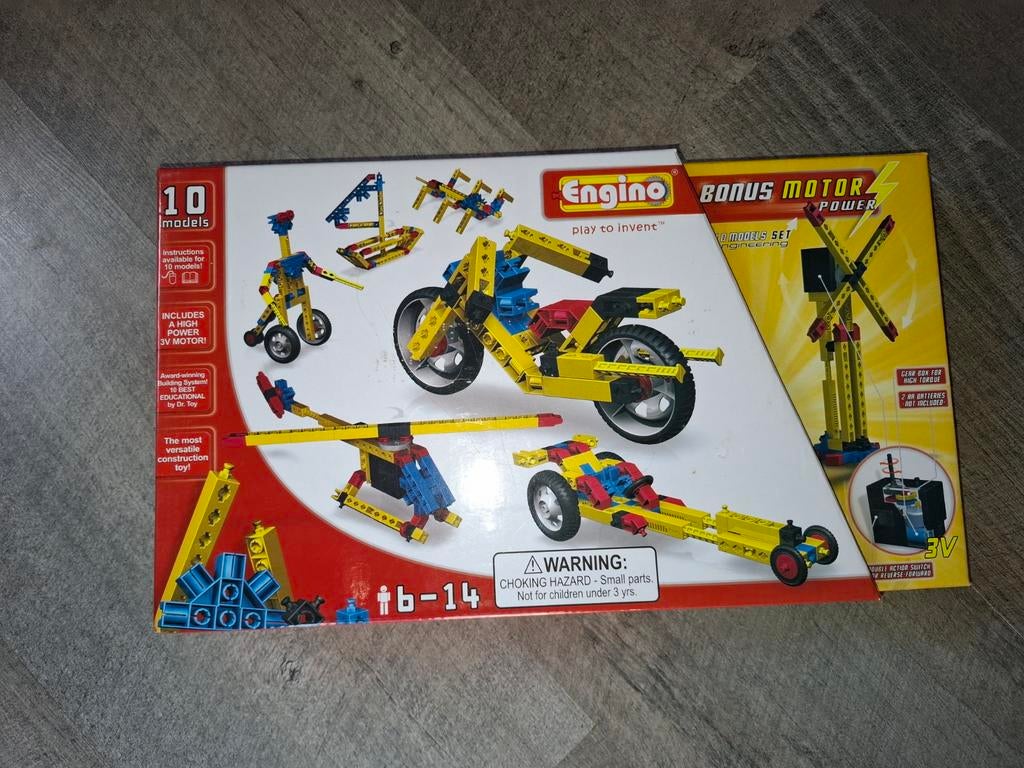 Engino bouwset 1010 – Nieuw in doos!, Nieuw, Ophalen of Verzenden, Complete set, Compleet