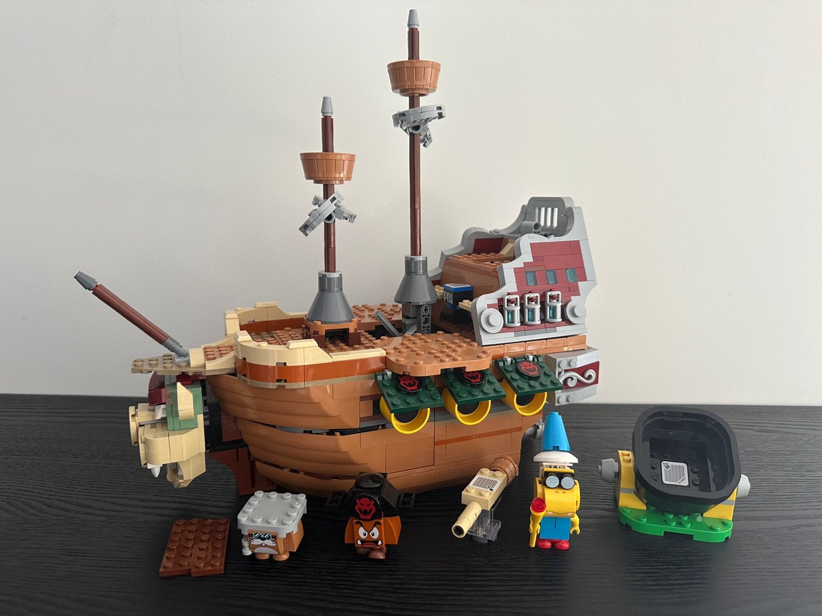 Lego 71391 Mario: Schip van Bowser compleet, Ophalen of Verzenden, Zo goed als nieuw