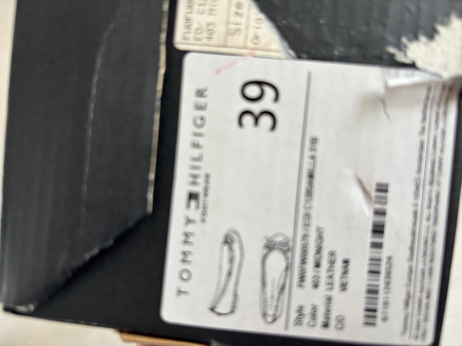Tommy Hilfiger Ballerina's Maat 39 - Zo goed als nieuw, Blauw, Zo goed als nieuw, Ballerina's, Ophalen of Verzenden