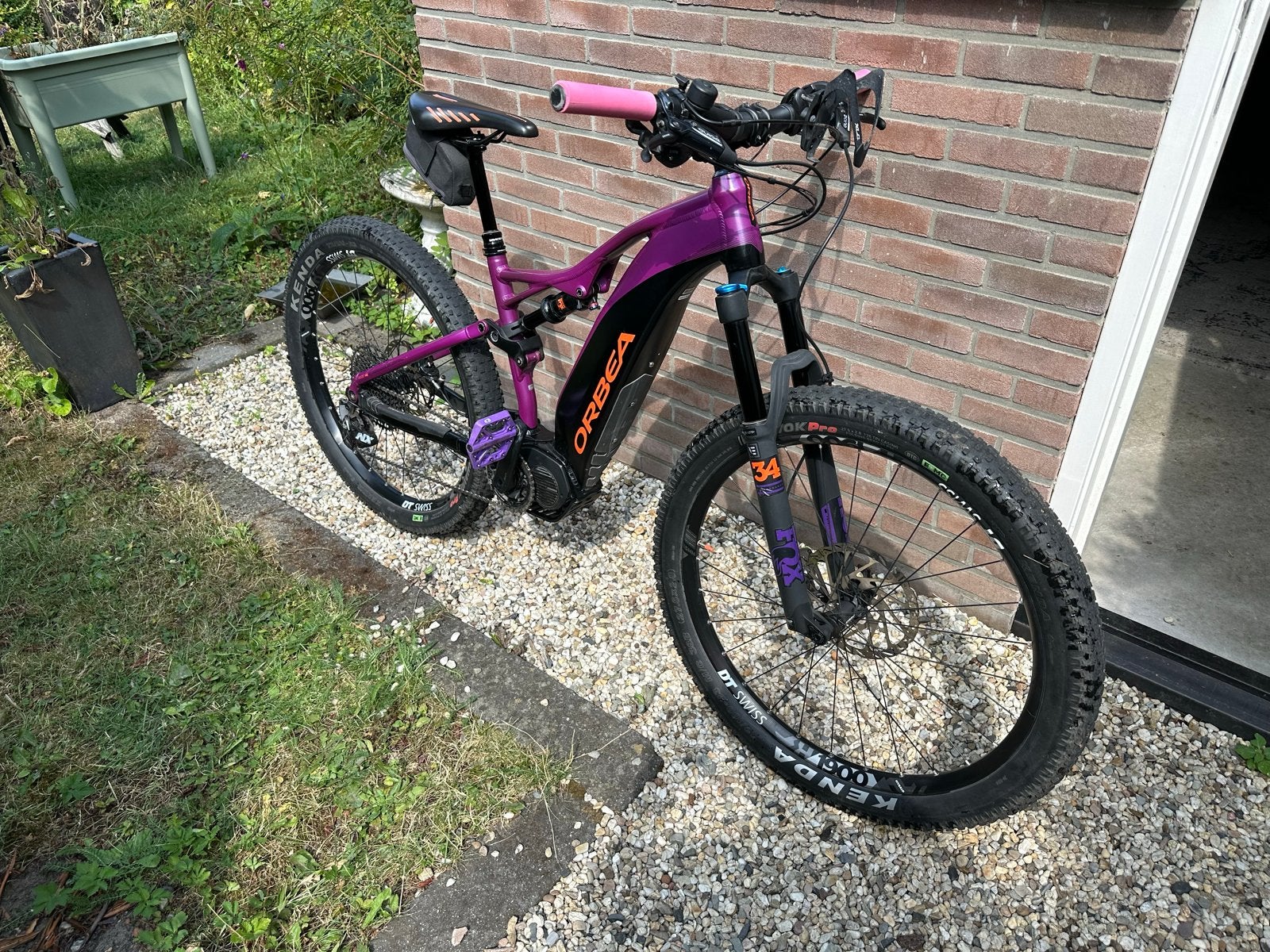 Orbea Wild FS 30 27S E-MTB 2019 maat M. 1300km, Ophalen, Zo goed als nieuw, 50 km per accu of meer, Overige merken