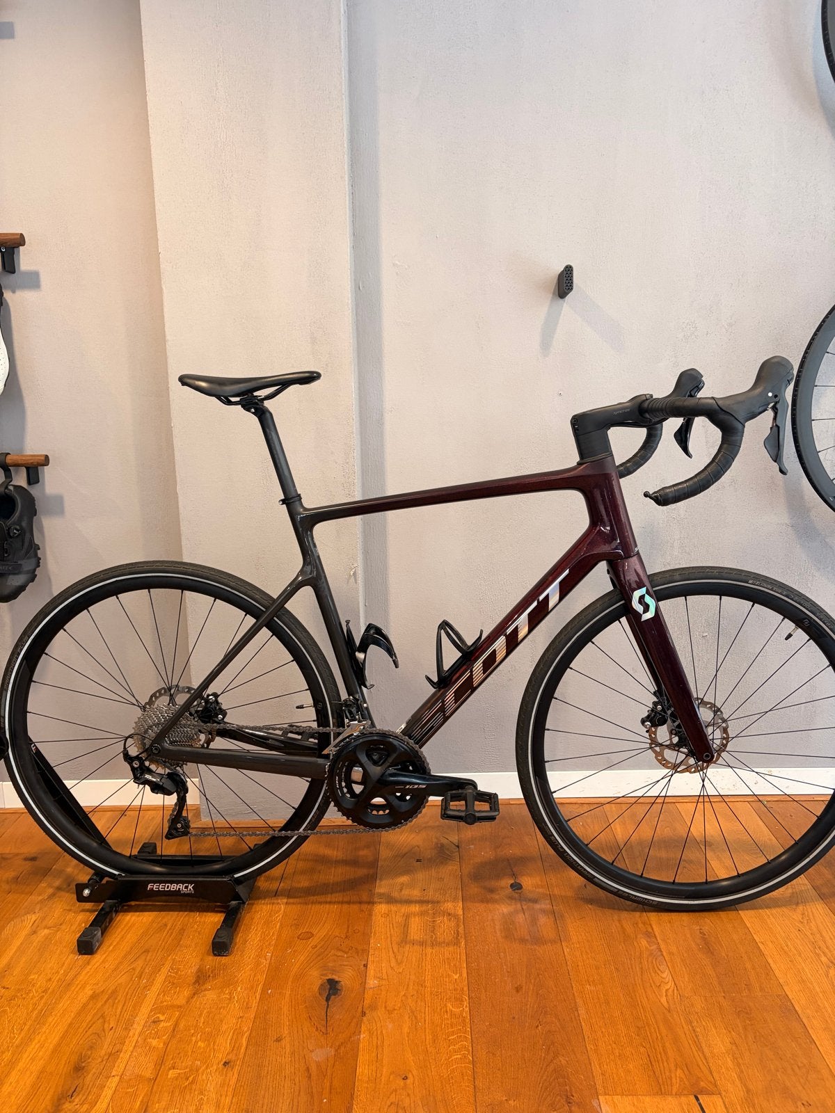 Scott addict 30 - Zo goed als nieuw, 28 inch, Carbon, Heren, Zo goed als nieuw