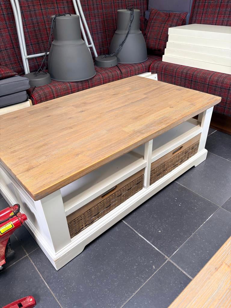 Salontafel HAPPY HOME - H46xB120xD70 cm, Ophalen, Gebruikt, 50 tot 100 cm, 100 tot 150 cm