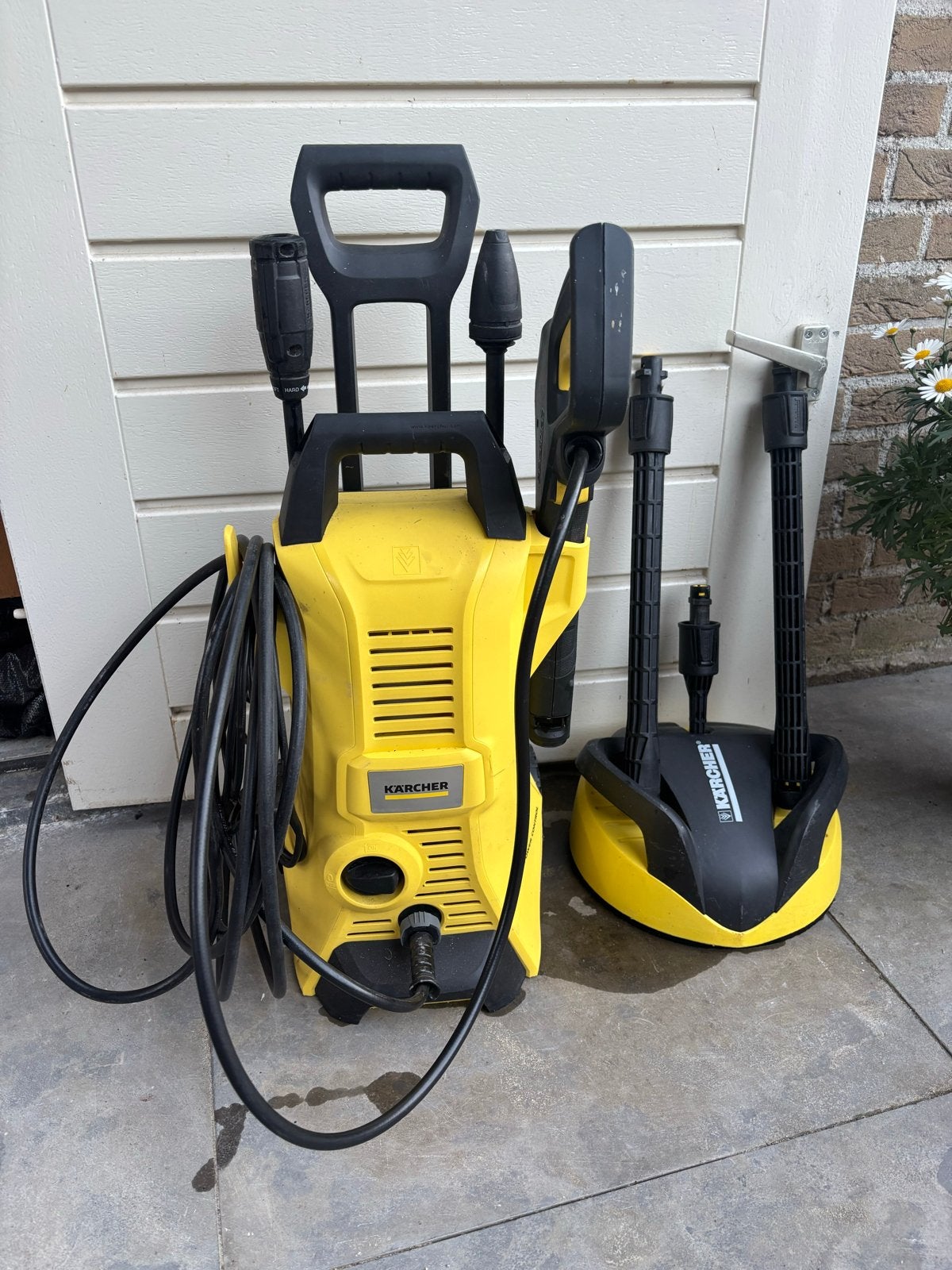 Kärcher K3 Power Control hogedrukreiniger met terrasreiniger, Tuin en Terras, Hogedrukreinigers, Ophalen, Gebruikt, Elektrisch