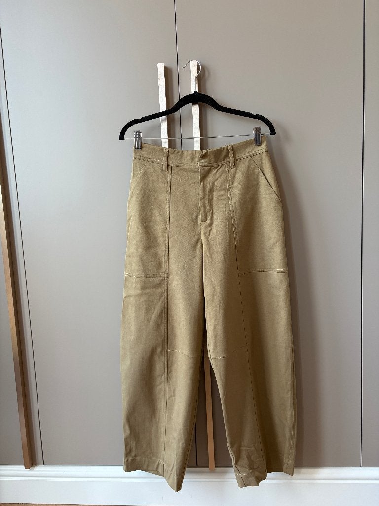 Studio Clique khaki kleurige broek, Kleding | Dames, Maat 38/40 (M), Verzenden, Zo goed als nieuw, Studio Clique