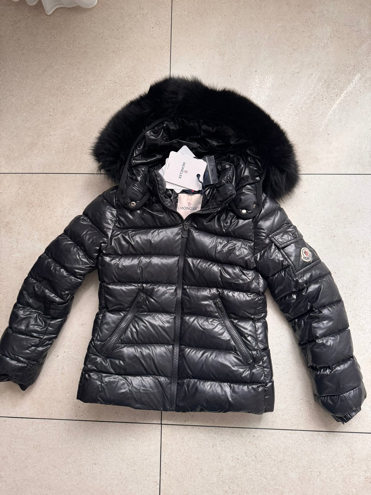 Moncler jas maat 152. 12 jaar nog in hele nette staat, Ophalen of Verzenden, Zo goed als nieuw, Meisje, Jas